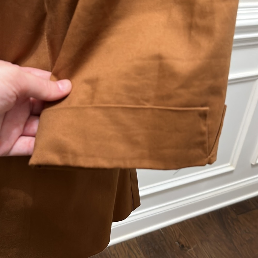 Dress barn Camel Color Utility Style Blazer Jacket size 2X - Picture 3 of 7